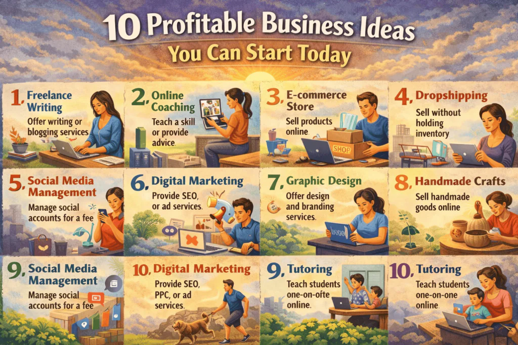 Best businesses to start in 2026