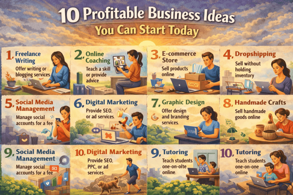 Best businesses to start in 2026