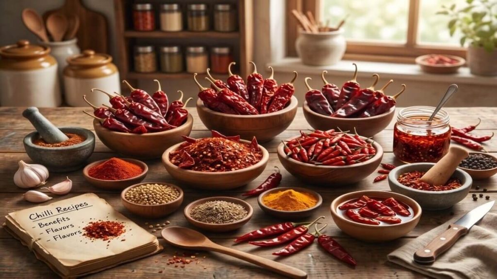 Dry red chilli
