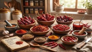 Dry red chilli