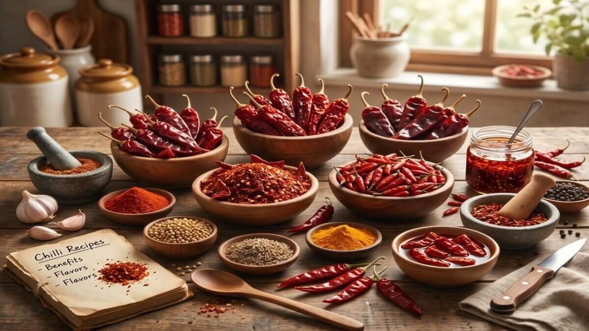 Dry red chilli