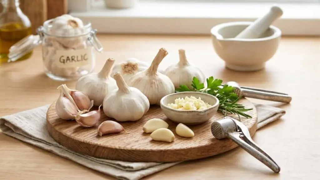 Garlic benefits