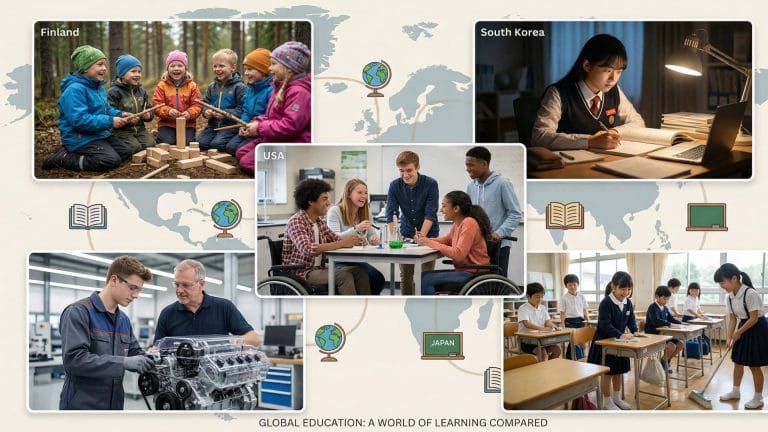 Education Systems Around the World Compared: A Global Guide