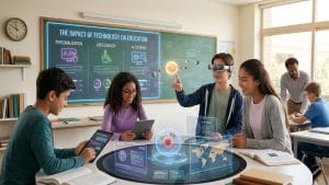 Impact of technology on education