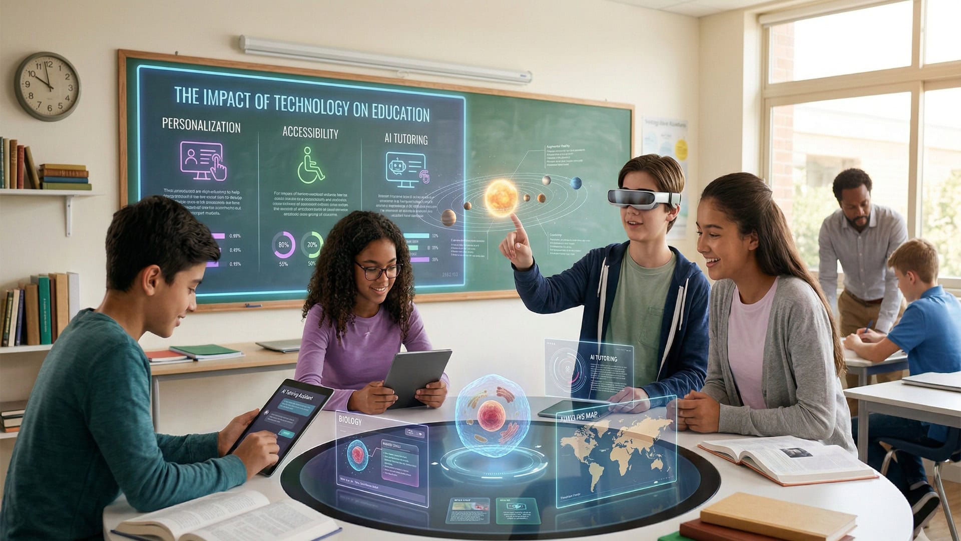 Impact of technology on education