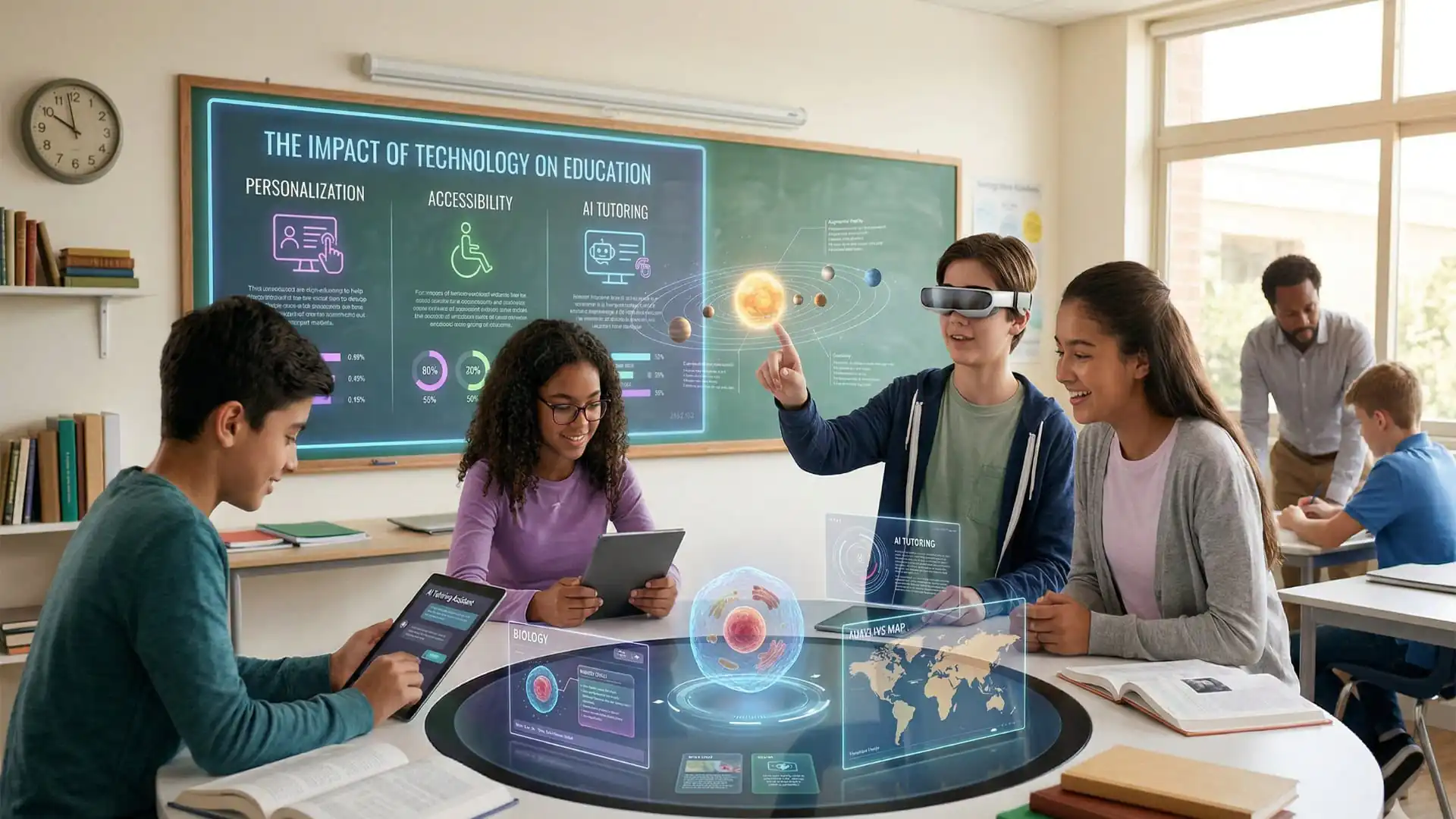 Impact of technology on education