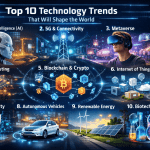 The Future is Now: Top 10 Technology Trends Shaping the World