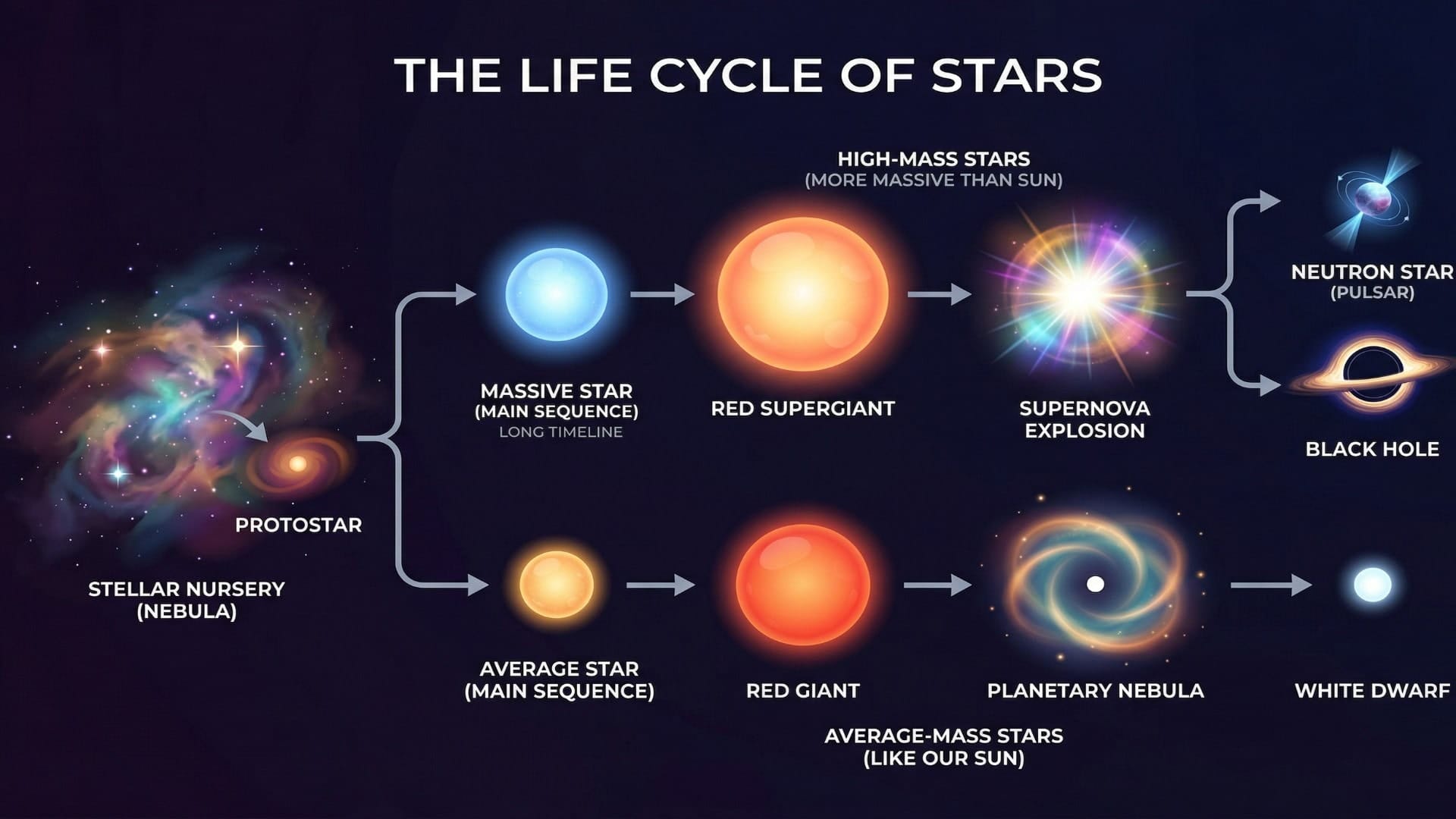 life cycle of stars