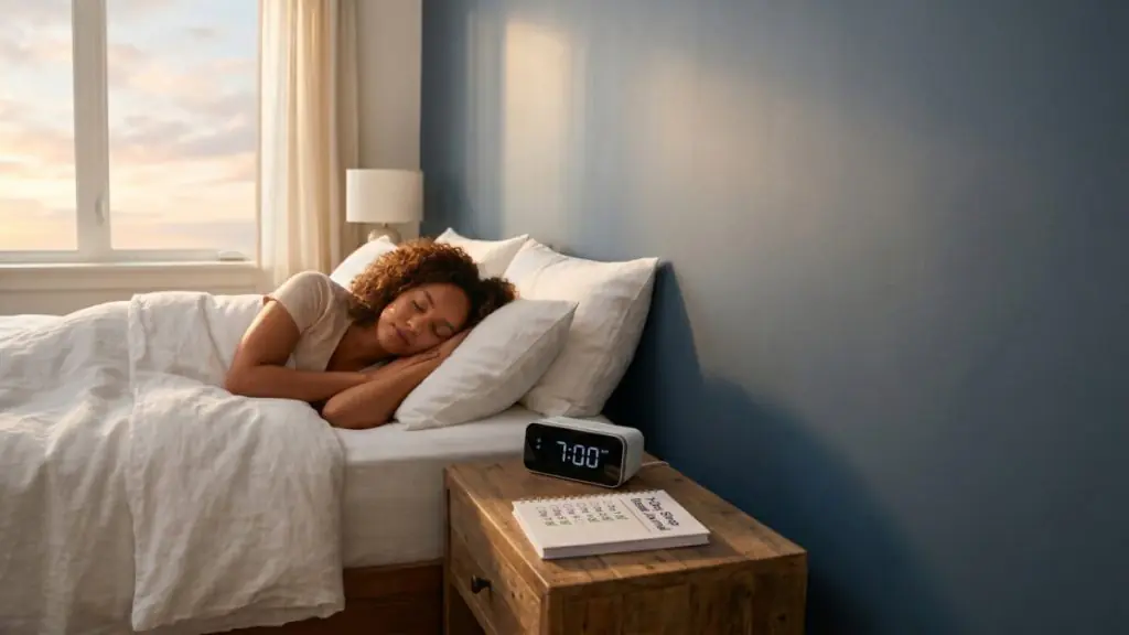 fix sleep schedule